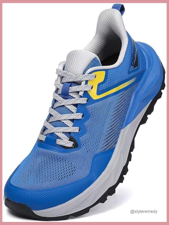 Wide Trail Running Shoes with Wide Toe Box Barefoot Road Walking Sneakers main image 7